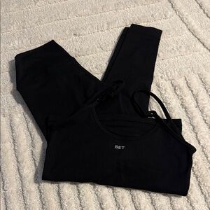 SET Active Black Women's SET - Lexie